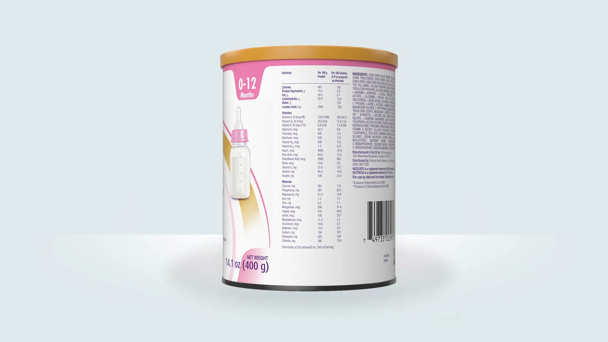 Neocate® Infant DHA/ARA